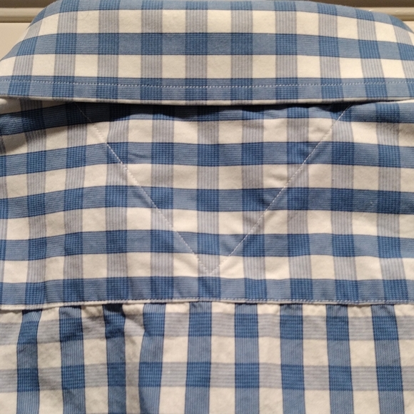 Tommy Hilfiger size 18/xxl blue white plaid - Picture 4 of 11